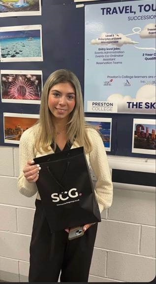 Chloe Impresses Spencer Clarke Group and Preston College: A Journey of Real Success